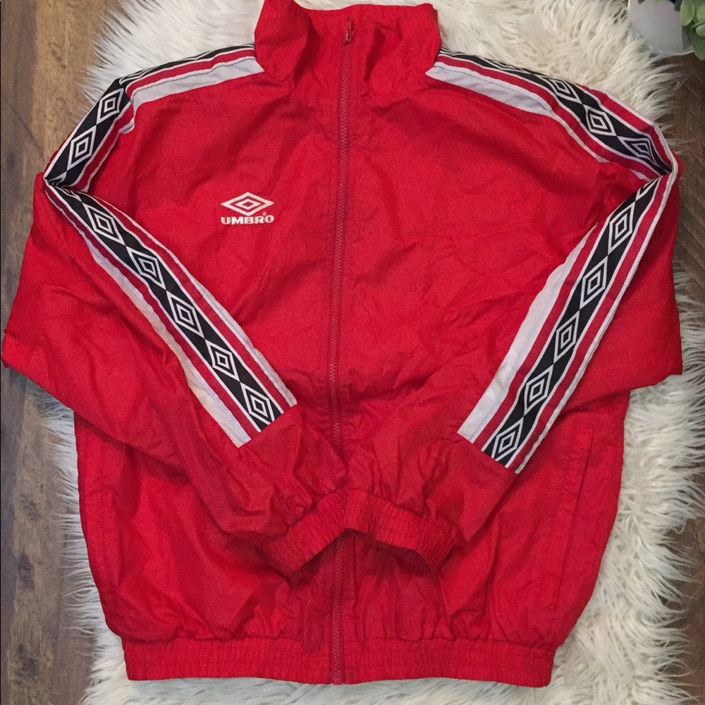 Men’s Vintage Umbro Windbreaker Jacket Vtg 90’s